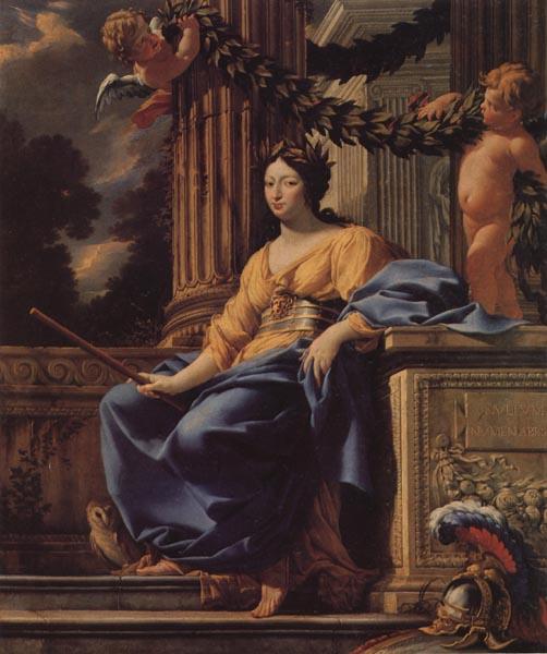 Simon Vouet Allegorical Portrait of Anne d'Autriche
